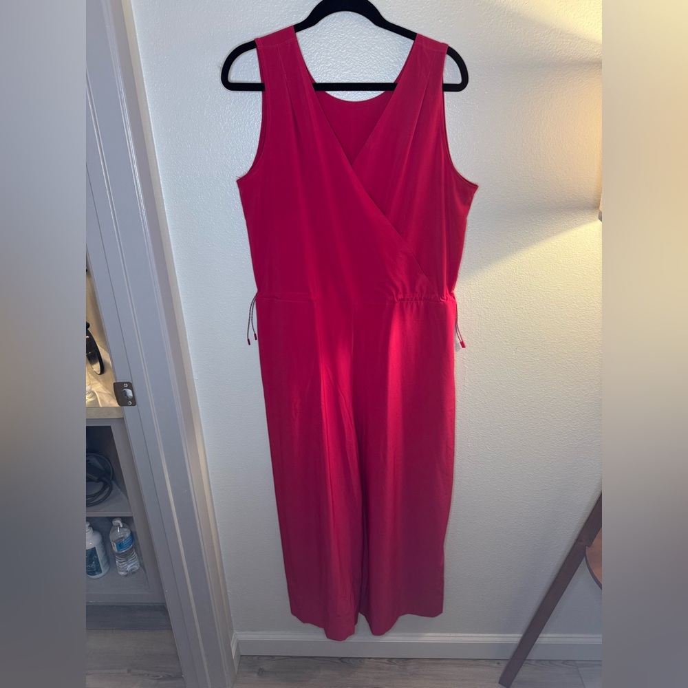 PINK Title Nine Large Round Trip Large Jumpsuit - EUC - Picture 2 of 7